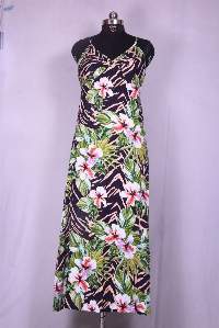 Beautiful V Neck Long Gripsi Dress