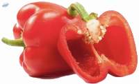 Fresh Red Capsicums