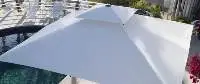 Sq. Patio Umbrella w/ Pulley & Ventilation Roof