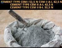 Portland Cement Cem I 52,5 N Type Cem Ii A-l