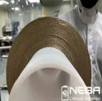 Sheet Roll Type Ultra Thin Li Foil