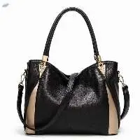 Black Leather Women's Bag