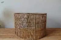 Chestnut Drum Lamp