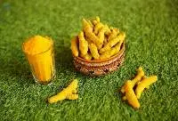 Organic turmeric finger