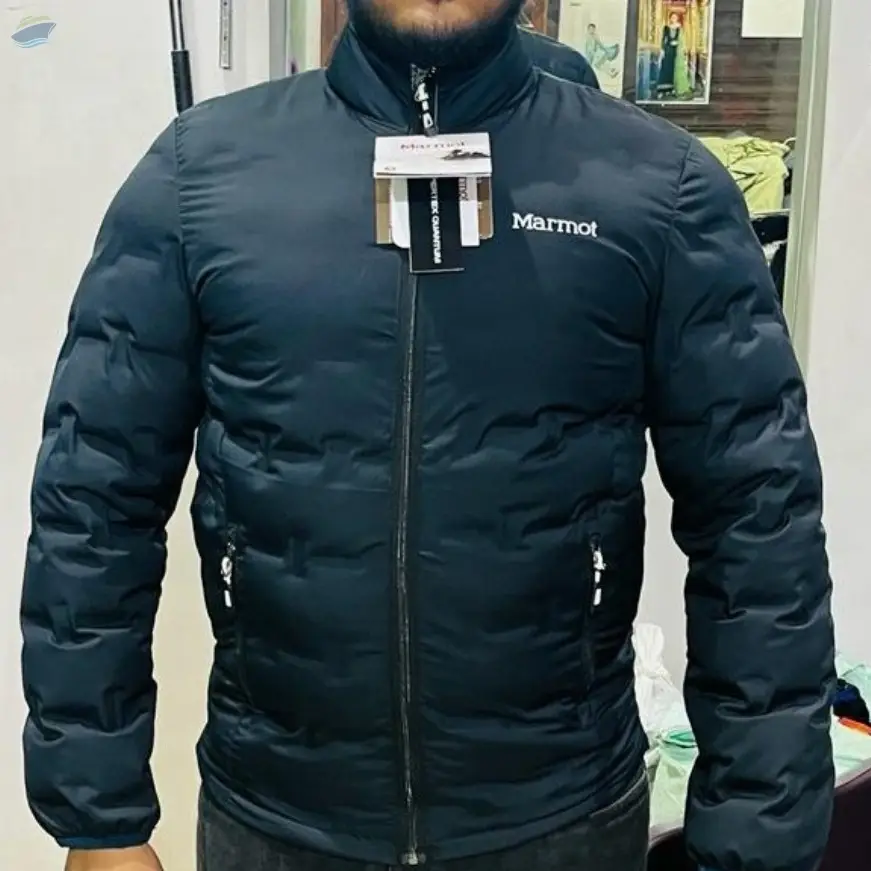 Down quilted puffer jacket