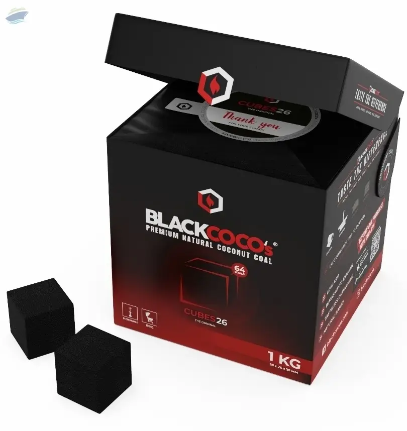 Cubes 26 Coconut Natural Charcoal