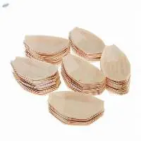 Pinewood Plates and Bowls - Biodegradable