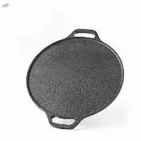 Cast Iron Dosa Tawa with Handle
