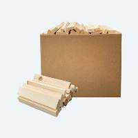 Kindling Firewood In Carton Box