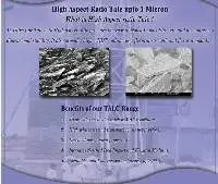 Ultra fine Talc