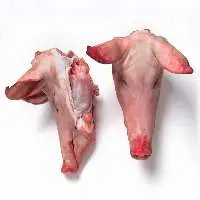 Frozen pork head