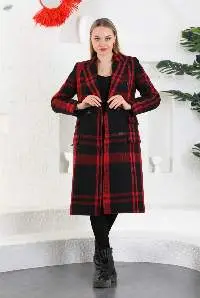 Plaid Overcoat