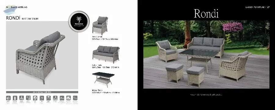 Rondi Rattan Garden Furniture