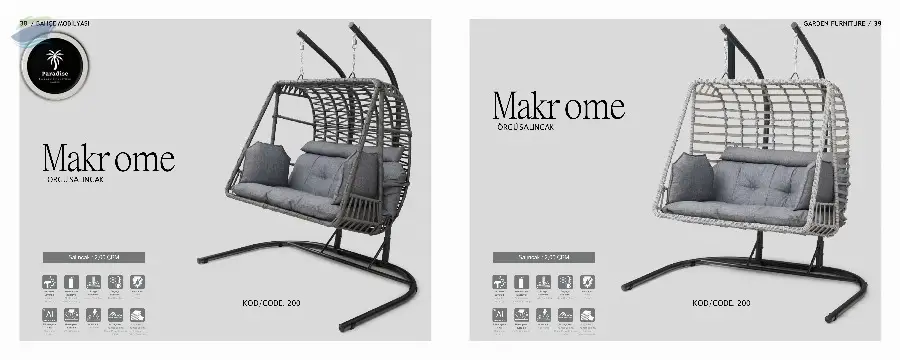 Macrame Knit Swing