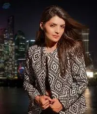 Jacket With A Diamond Pattern