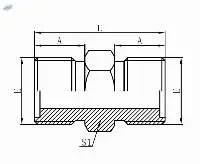 Metric Male O-Ring- 1E