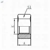 8B- BSP Lock Nut
