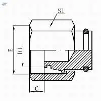 9C-METRIC FEMALE 24 L.T. PLUG