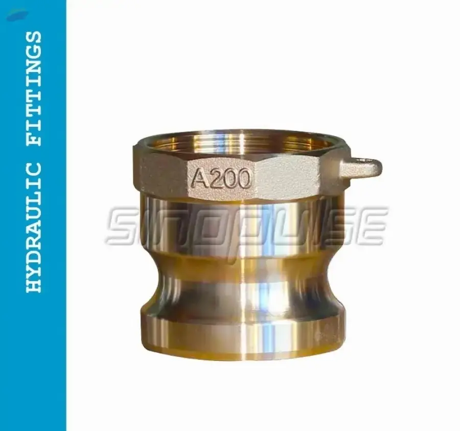 Brass Camlock Coupling Type A Male Grooved