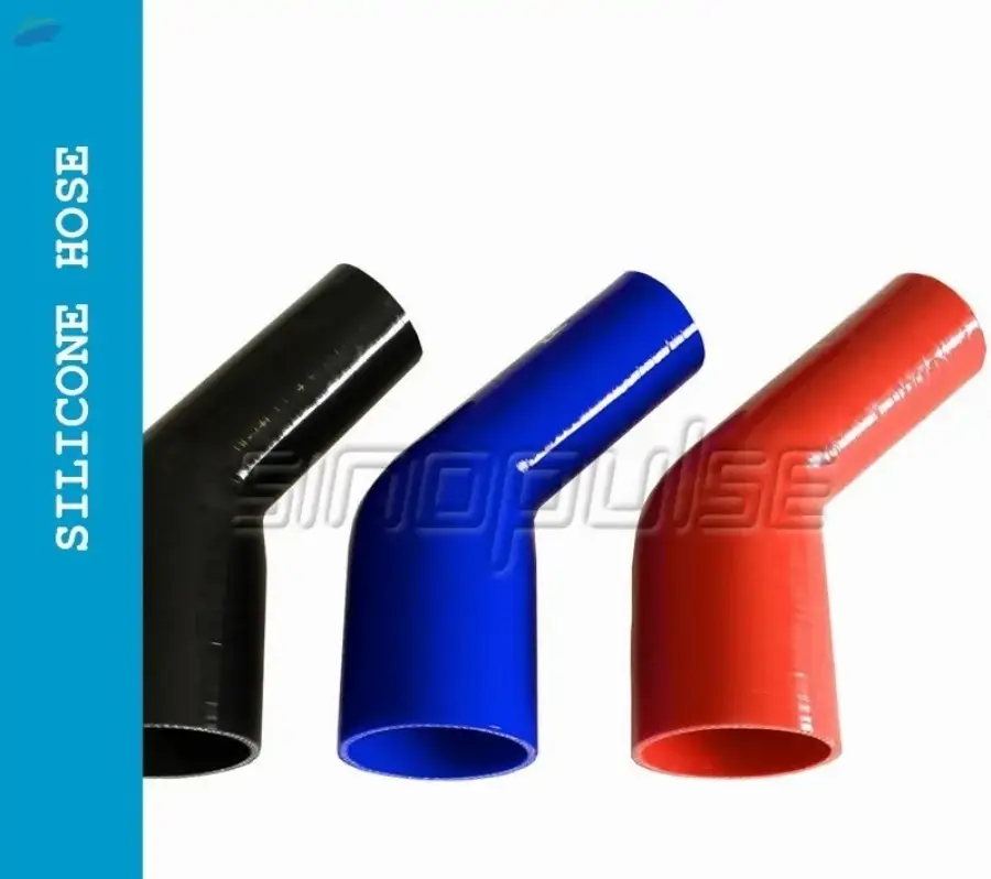 Silicone 45 Degrees Elbow Reducer SAE J20