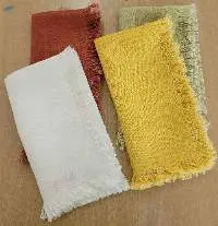 100% Linen Napkin with Fringe