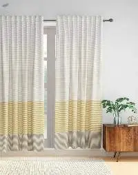 Cotton Curtains For Living and  Bathroom