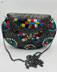 Metal Clutch Bags - ASQCB-02