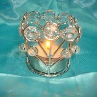 Crystal Candle Holder