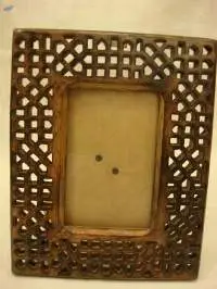 Wooden Carved Photo Frame