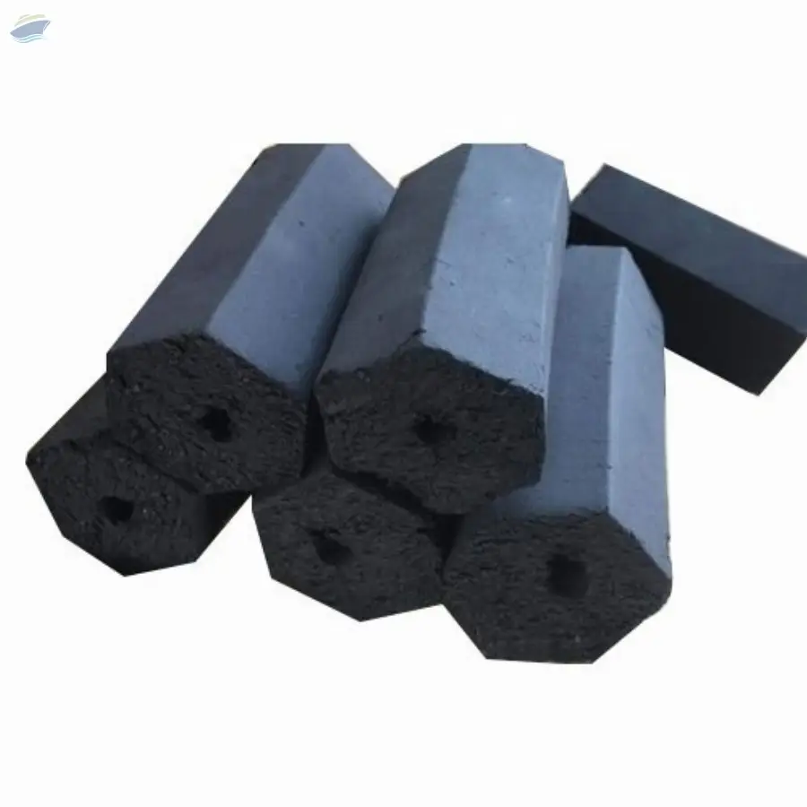 Hexagonal Coconut Briquette