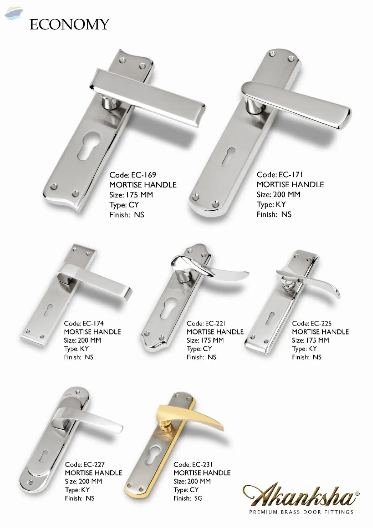 Economy Mortise Handle