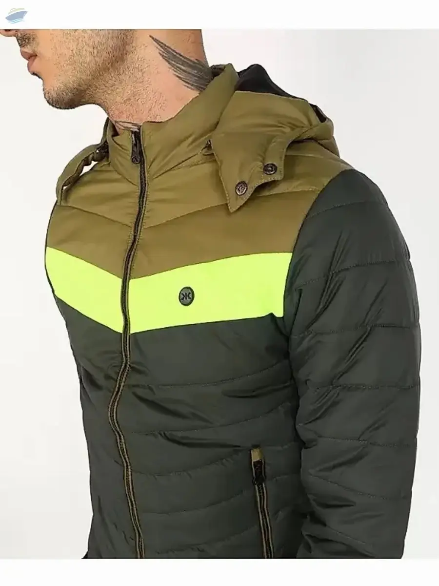 Killer Men's Olive Regular Fit Jackets