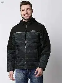 Killer Men's Bottel Green Padded Jackets