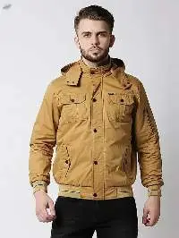 Killer Men's Khaki Hooded Jackets