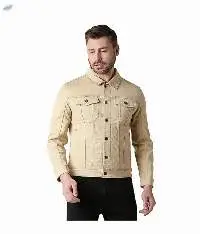 Killer Men'S Beige Solid Jackets