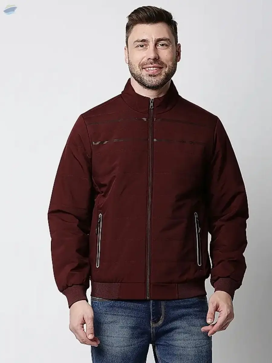 Killer Men's Wine Padded Jackets