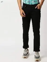Killer Men's Slim Fit Black Knit Jeans