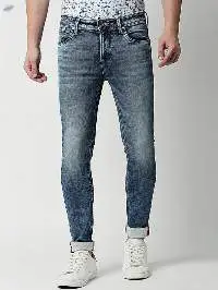 Killer Men's Light Indigo Cotton Blend Jeans