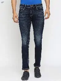 Killer Men's Dark Blue Slim Fit Casual Jeans
