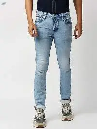 Killer Men's Light Blue Slim Fit Casual Jeans