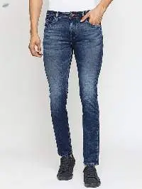 Killer Men's Mid Blue Slim Fit Casual Jeans