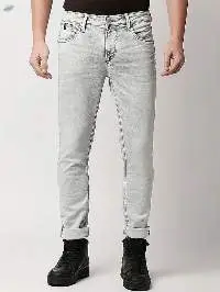 Killer Men's Grey Slim Fit Jeans