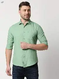 KILLER MEN'S SLIM FIT PISTA PLAIN SOLID SHIRTS
