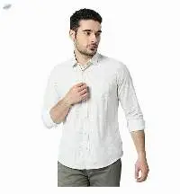 Killer Men's Green Slender Fit Printed Shirts
