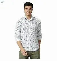 Killer Men's Slender Fit Printed Mint Shirts