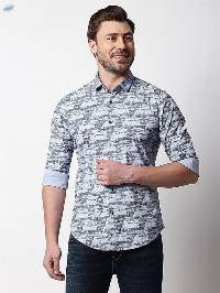Killer Men's Sky Slender Fit Printed Shirts