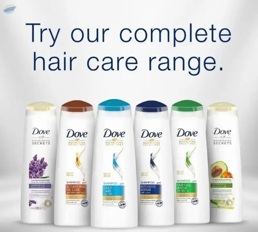 Unilever Dove Shampoo All Varian by Semesta Trading. Supplier from