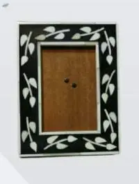 Resin Leaf Photo Frame