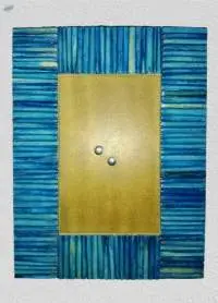 Bone Photo Frame(blue)