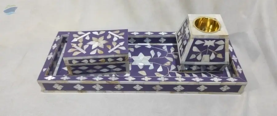 Inlaid MOP Burner Set